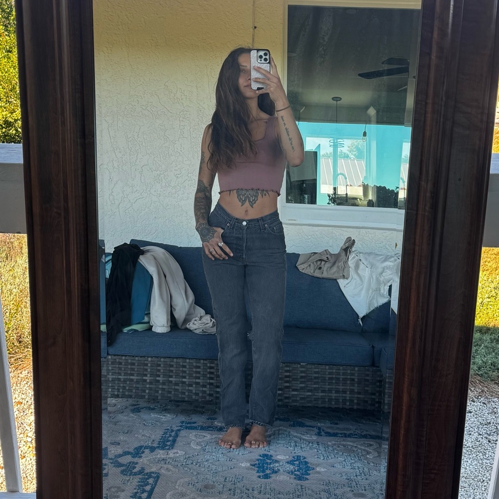Black Levi jeans